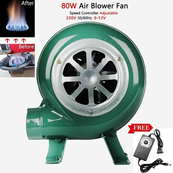 KCTS 12000RPM 60W เครื่องเป่าลมชิ้นเดียว เครื่องเป่าลมหอยโข่ง โบโว่เป่าลม เครื่องป่าเตา ขนาด – โปรปัง