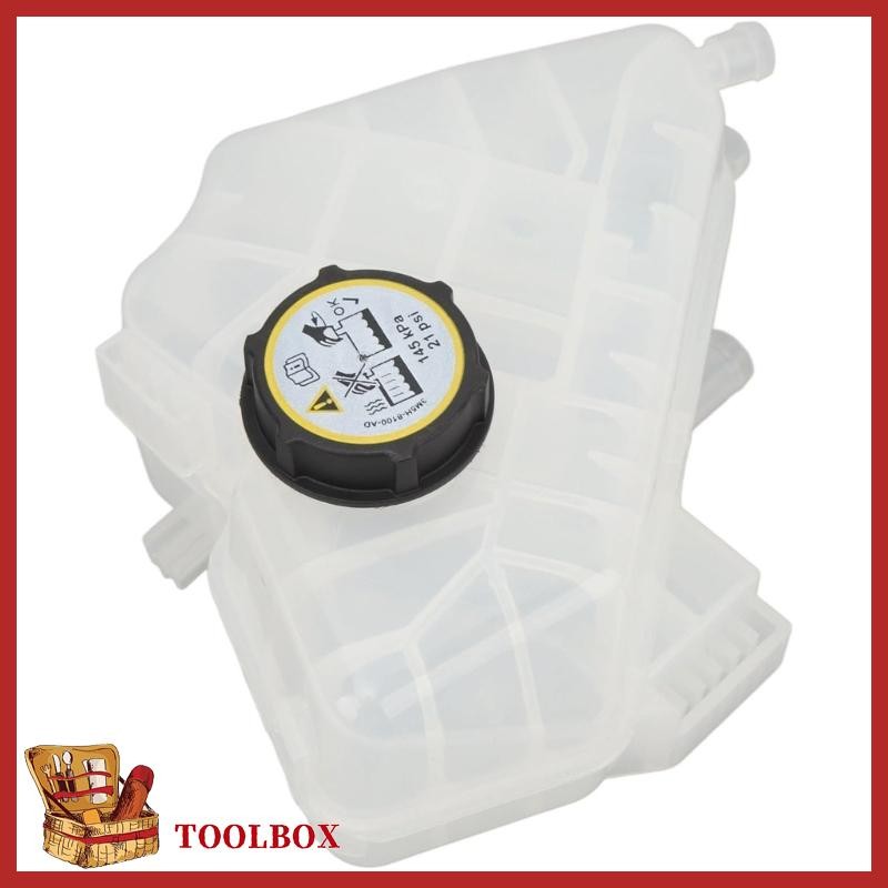 TOOLBOX เปลี่ยนอ่างเก็บน้ําน้ําหล่อเย็นสําหรับ 8V218K218AB 1513111 รวมหมวกกันการรั่วซึม