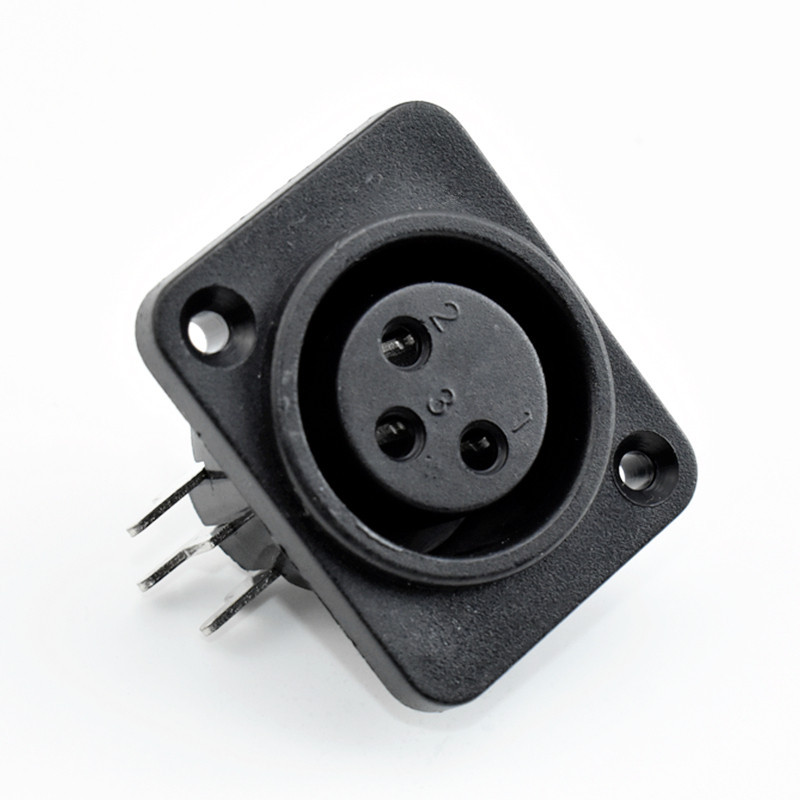 (TS) 3 Pin Female XLR Audio SPEAKON Connector SOCKET XLR CANON TANCAP