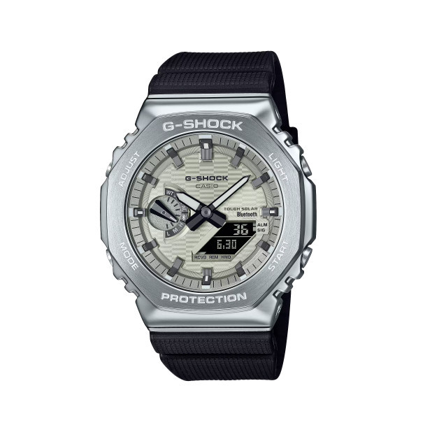 JDM AUG WATCH ★ Casio ANALOG-DIGITAL 2100 Series GBM-2100A-8BJF U ตัวเรือนพลาสติกเรซินชีวมวล สแตนเลส