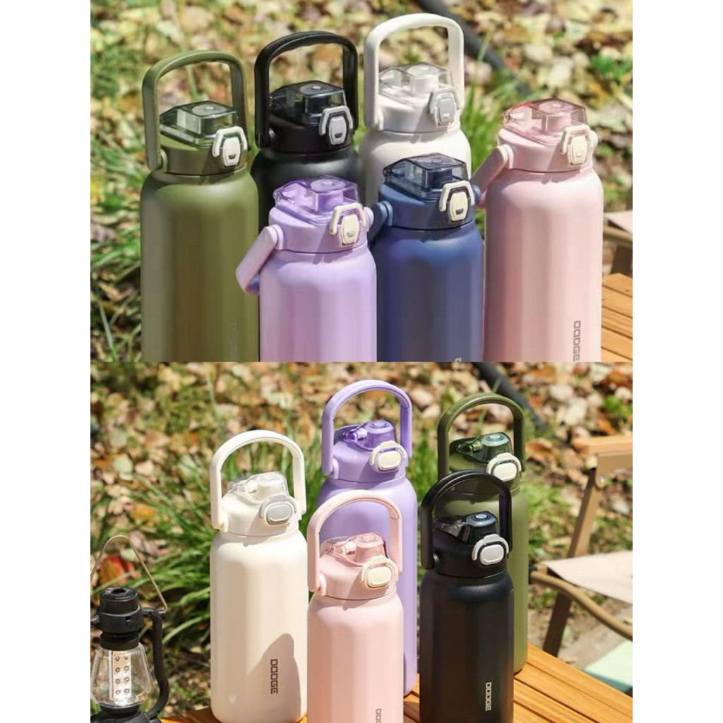 DODGE 25503 ขวดฉนวนสุญญากาศ SUS 316/ 1.3L-1.7L[1 รูและหลอด 2in1]