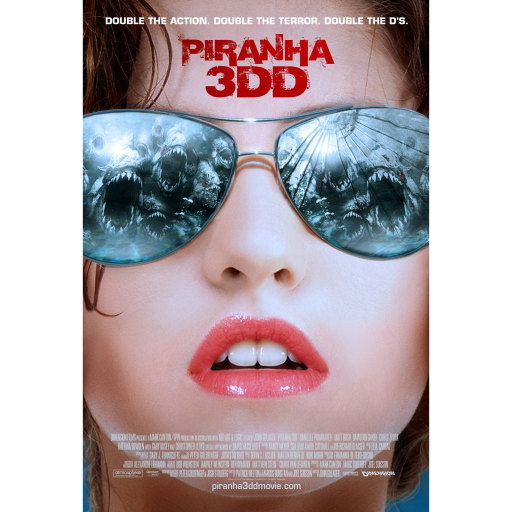 [ภาษาอังกฤษ] ภาพยนตร์ HD บลูเรย์ 4K UHD 1080P Piranha 3DD