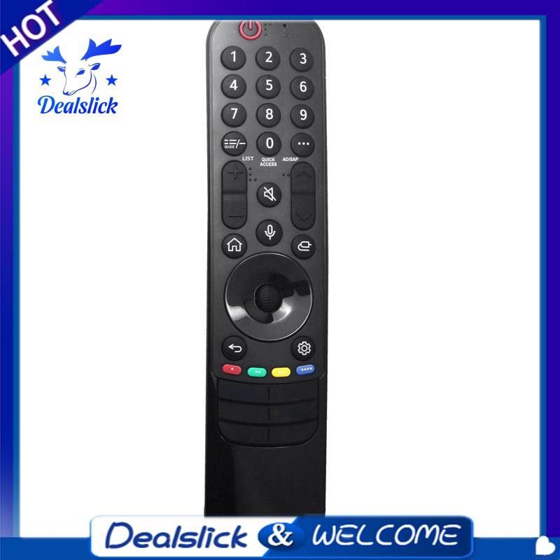 MR22GA AKB76039905 รีโมทคอนโทรลสีดําสําหรับสมาร์ททีวี UHD/HDTV/OLED 4K