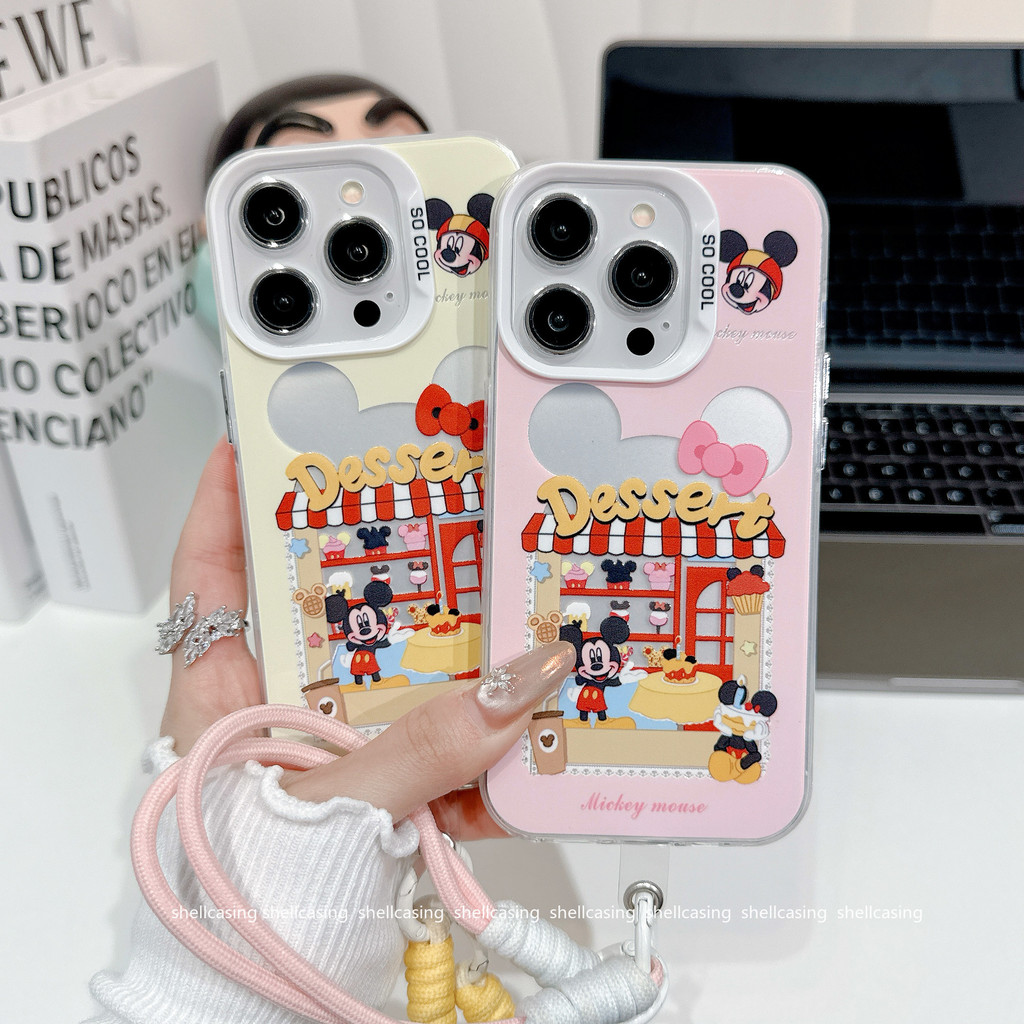 เคสโทรศัพท์พร้อมสายแขวนสําหรับOPPO A16 A18 A60 A54 A15 A3S A5S A17 A53 A57 A58 A5 2020 Reno 4 4F 5 6