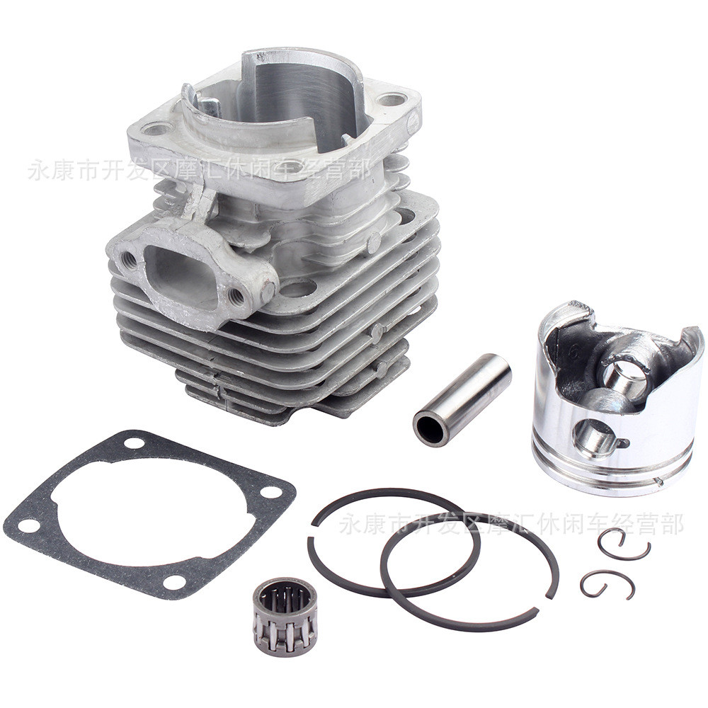 迷你摩托ATV四轮沙滩越野车配件49CC两冲程汽缸体活塞环套件44-6