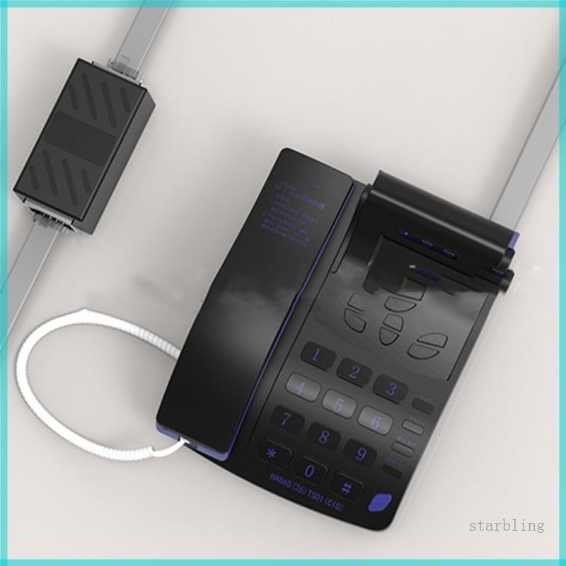 Star Phone Extension หัวตรง Rj11 6P6C 6P4C 6P2C Coupler Connector