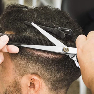 6นิ้ว กรรไกรตัดผม Professional Haircuts ซอยผม สำหรับมืออาชีพ ใบมีดคม แข็งแรง G3566