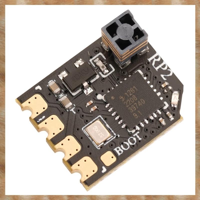 [KYG] RP2 Nano Receiver PCB สีดํา Low Delay สําหรับรุ่น TX16S TX12 ELRS