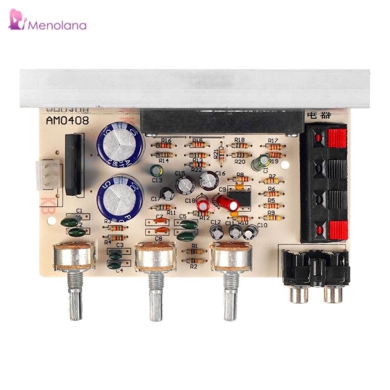[Menolana] DX0408 100 วัตต์ช่องดิจิตอลเสียง Sereo เครื่องขยายเสียง DC 12 24 V