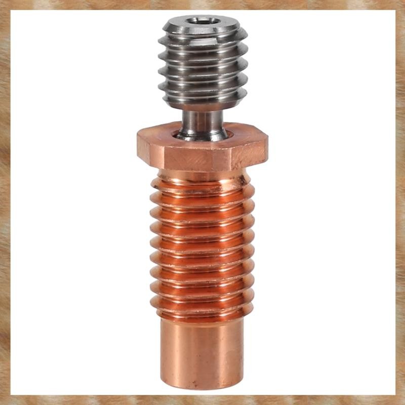 All-Metal Bi-Metal V6-Trazy Heatbreak สําหรับ 1.75 มม.V6 Hotend เครื่องทําความร้อน