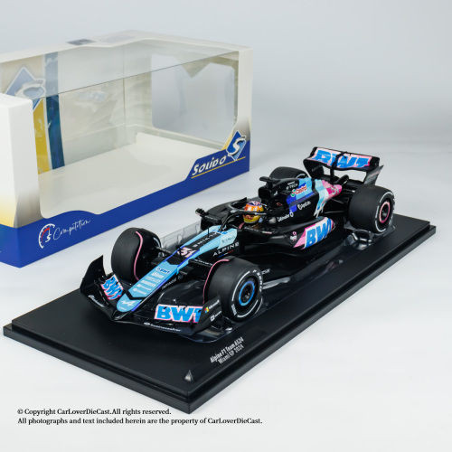 โมเดลรถ Solido/Solido 1: 18 Alpha ALPINE A524 F1 โมเดลรถโลหะผสม