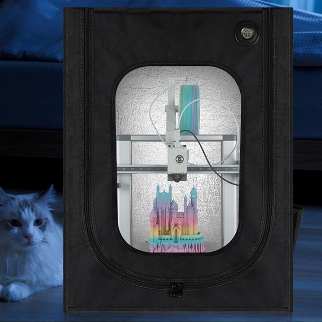 Emilym1-MY 3D เครื่องพิมพ์Enclosureชุดเปลี่ยนสําหรับBambu Lab P1 X1 A1 Seriesทนไฟควบคุมอุณหภูมิป้องก