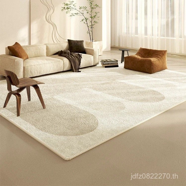 สไตล์ใหม่ขนแกะห้องนั่งเล่น Pass-Laying พรมสไตล์เงียบโซฟาโต๊ะกาแฟเสื่อ Anti-Slip Foot Mat ง่ายต่อการ 