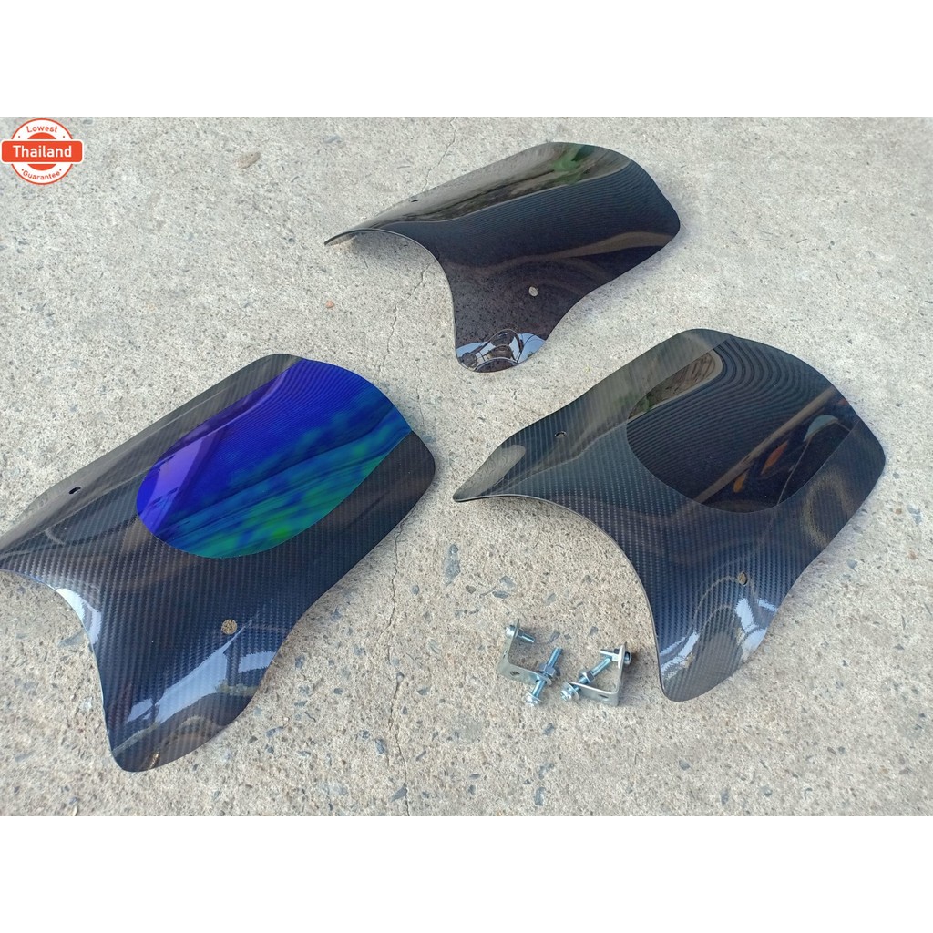 ชิวหน้า ชิวแต่ง แผ่นังลม ชิวCB150R  CB300R พร้อมขายึดติดตั้ง