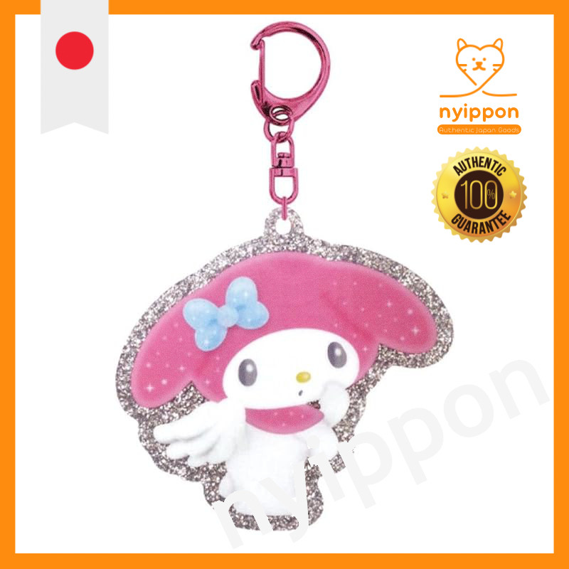 K Company My Melody & Kuromi (Angel Series) Acrylic Keychain My Melody Pink MK-AK-MMP H6.5×W3.7×D0.3