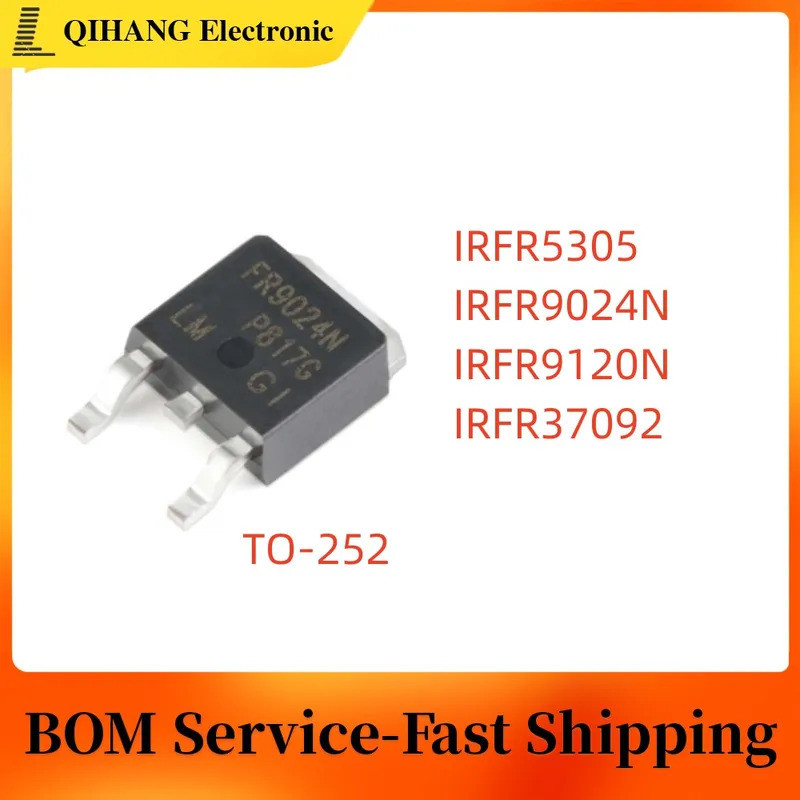 1-5PCS IRFR5305TRPBF IRFR5305 FR5305 IRFR9024N IRFR9024 FR9024N IRFR9120N IRFR9120 FR9120N IRFR3709Z