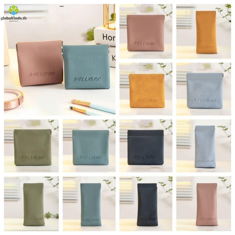 Lfinds กระเป๋าแว่นตาปิดตัวเอง,สีทึบใบกระเป๋าฤดูใบไม้ผลิกระเป๋าเก็บลิปสติก,นุ่มกันน้ําหนังปู่แว่นกันแดดกระเป๋ามินิกระเป๋าเครื่องสําอางผู
