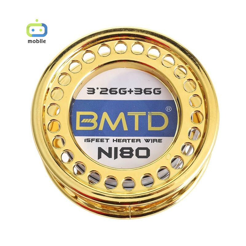 [maygood] 5 ม./ม้วน Ni80 Fused Clapton Wire สําหรับสร้างใหม่ 2/3/4*26G+36G Heag Wires Coil {TH}