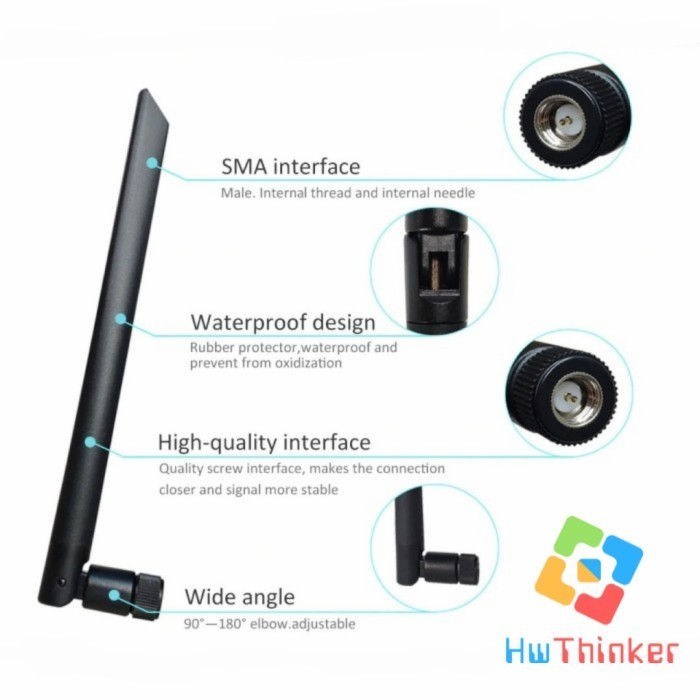 DS99 SMA เสาอากาศชาย 868MHz 915MHz 915 MHz Lora 3DR LOW VSWR