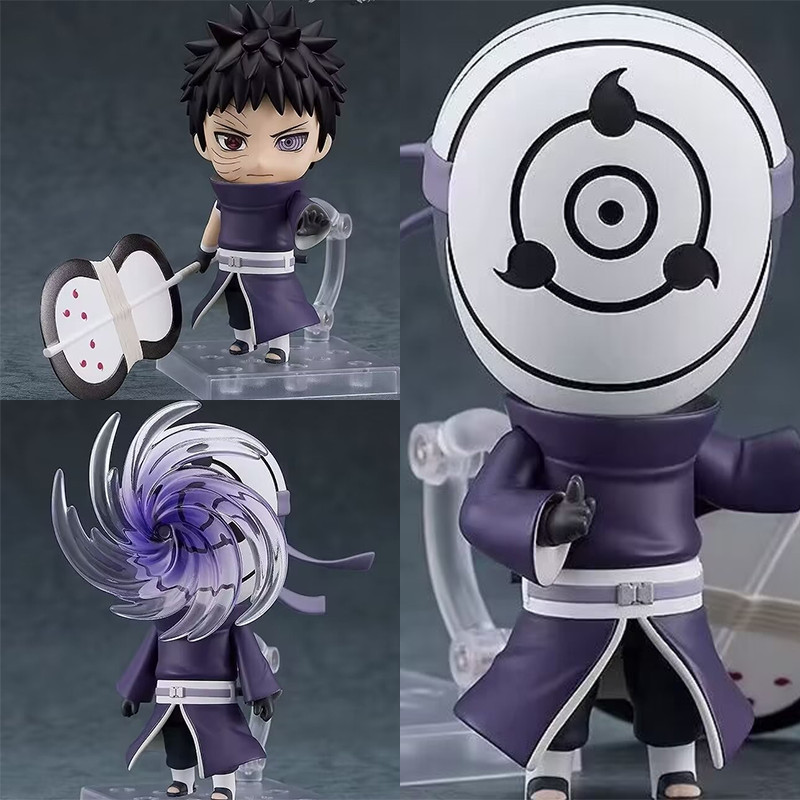 Nendoroid NARUTO Action Figure Obito Uchiha Nendoroid 2120 เปลี่ยน Face Articulado Action Figure Uch
