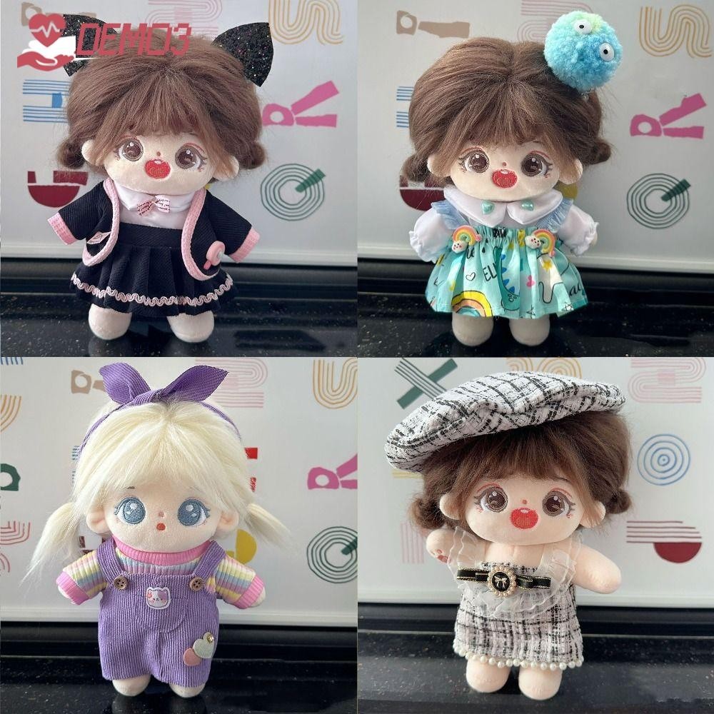 [เดโม3] ตุ๊กตาเสื้อผ้าน่ารัก,น่ารัก7รูปแบบชุดเจ้าหญิงที่มีคุณภาพสูงด้วยการ์ตูนคาดศีรษะอุปกรณ์เสริม20เซนติเมตรผ้าฝ้ายตุ๊กตา/ตุ๊กตาไอดอล อีโซ