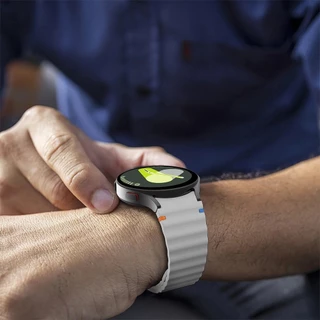 สายซิลิโคนเดิมสําหรับ Samsung Galaxy Watch 7 44 มม.40 มม.FE 6 4 5 pro 45 สายรัดข้อมือสร้อยข้อมือกีฬา Galaxy Watch 6 คลาสสิก 43 47 มม.