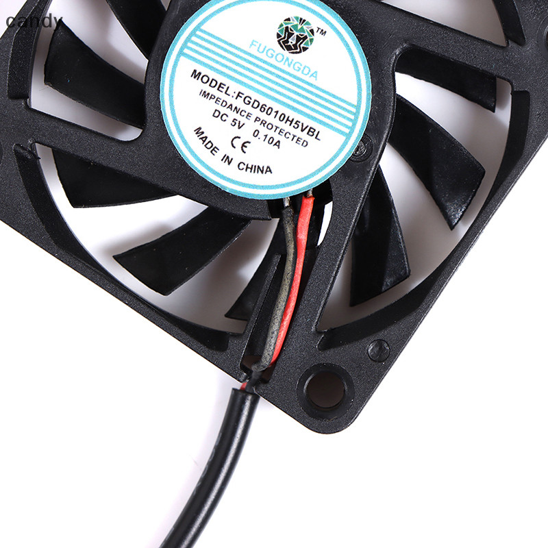 Ndy DC 5V USB แบริ่งแขนไร้แปรงถ่าน Fen คอมพิวเตอร์ PC Silent Cooler พัดลมระบายความร้อน Lot N