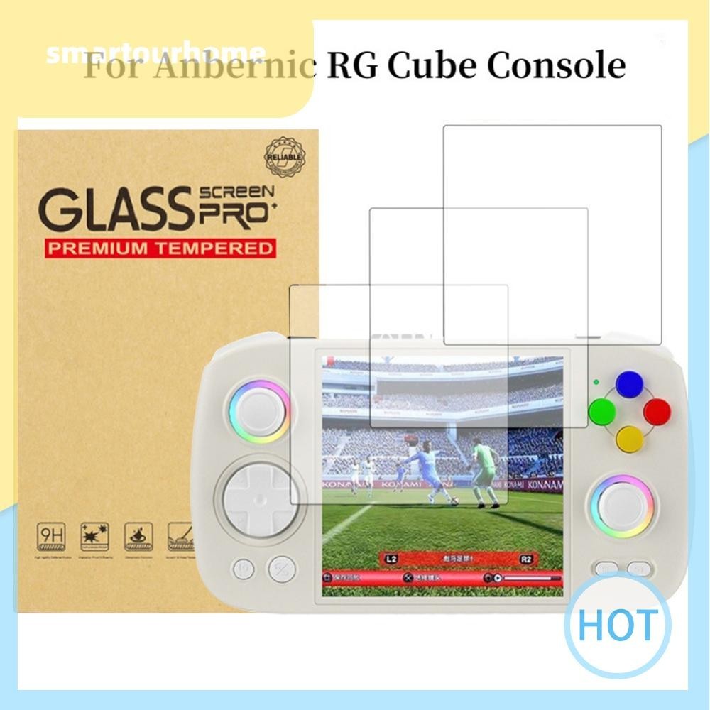 [smartourhome.th] สําหรับ Anbernic RG Cube กระจกนิรภัยป้องกันหน้าจอ 9H ความแข็ง HD ฟิล์มหน้าจอ