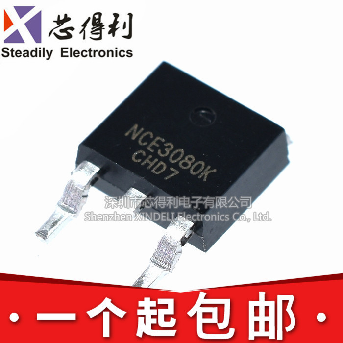 Nce3080k 3080K 80A/30V TO-252 N Channel MOS Pipe Field Effect Management ยี่ห้อใหม่พร้อมสต็อก
