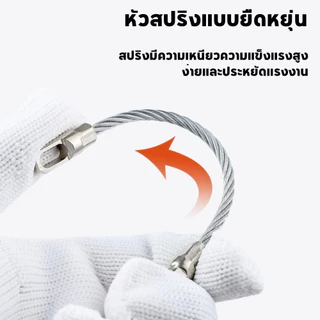 ฟิตเทป ดึงสายไฟ สายเคเบิล Fish Tape ความยาว 10/15/20เมตร ลวดร้อยสายไฟในท่อ