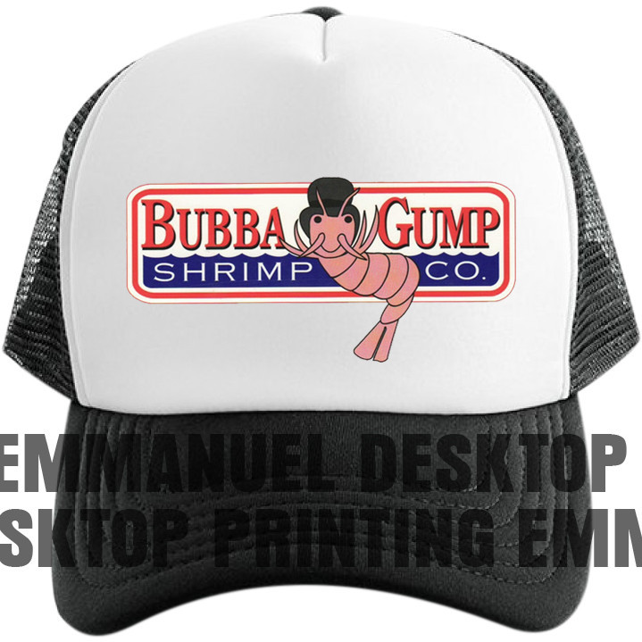 หมวก trucker สำหรับผู้ชายและผู้หญิง-Bubba Gump