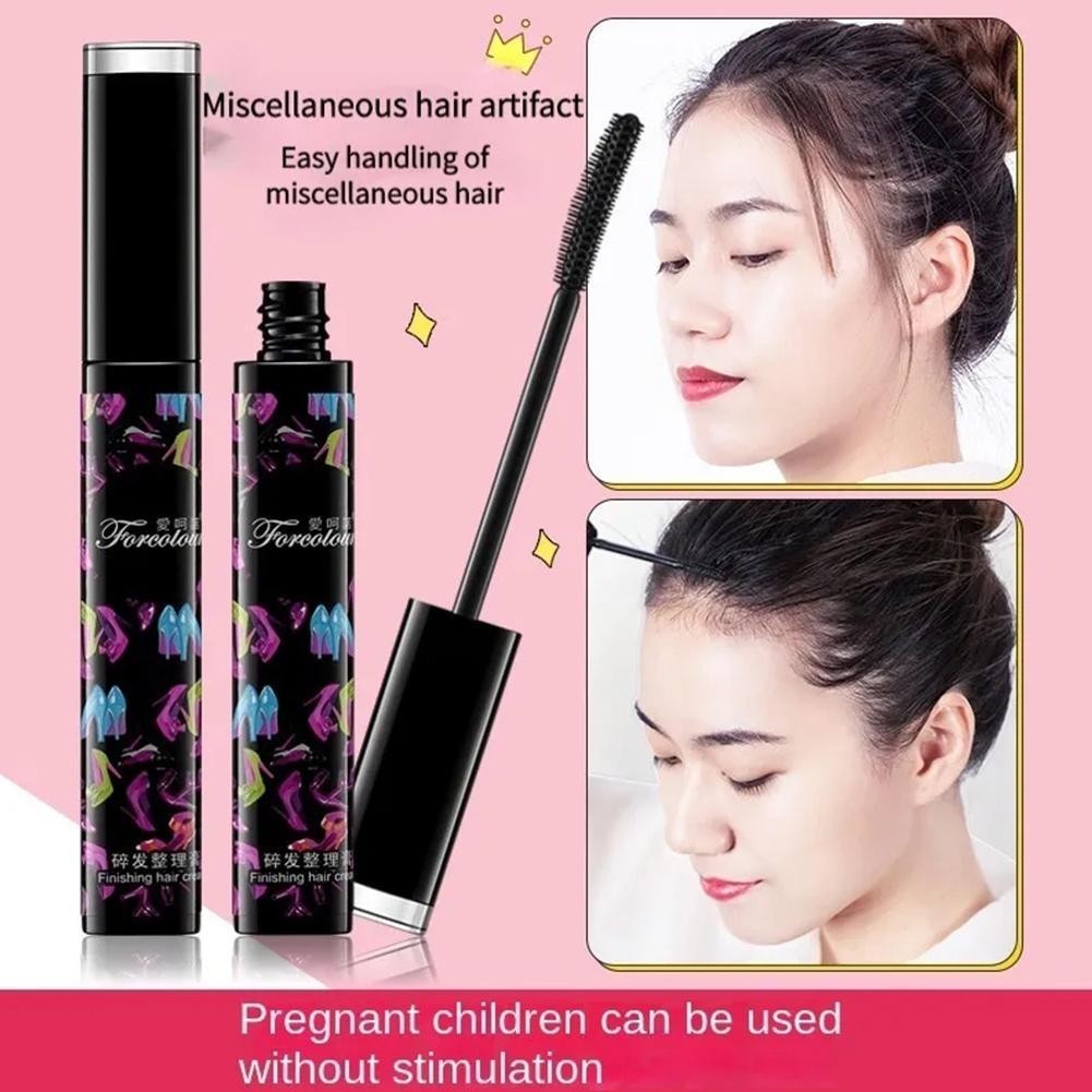ใหม่ผมหัก Finishing ครีมผมจัดแต่งทรงผมมาสคาร่า Greasy Refreshing Small Shaping Hair K2i3