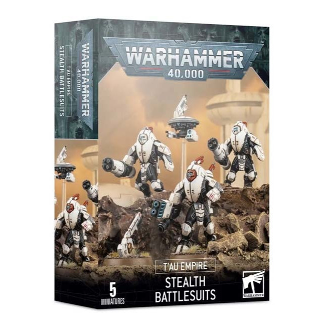 Warhammer 56-14 Game Workshop Tau Empire Xv25 Stealth Battlesuits