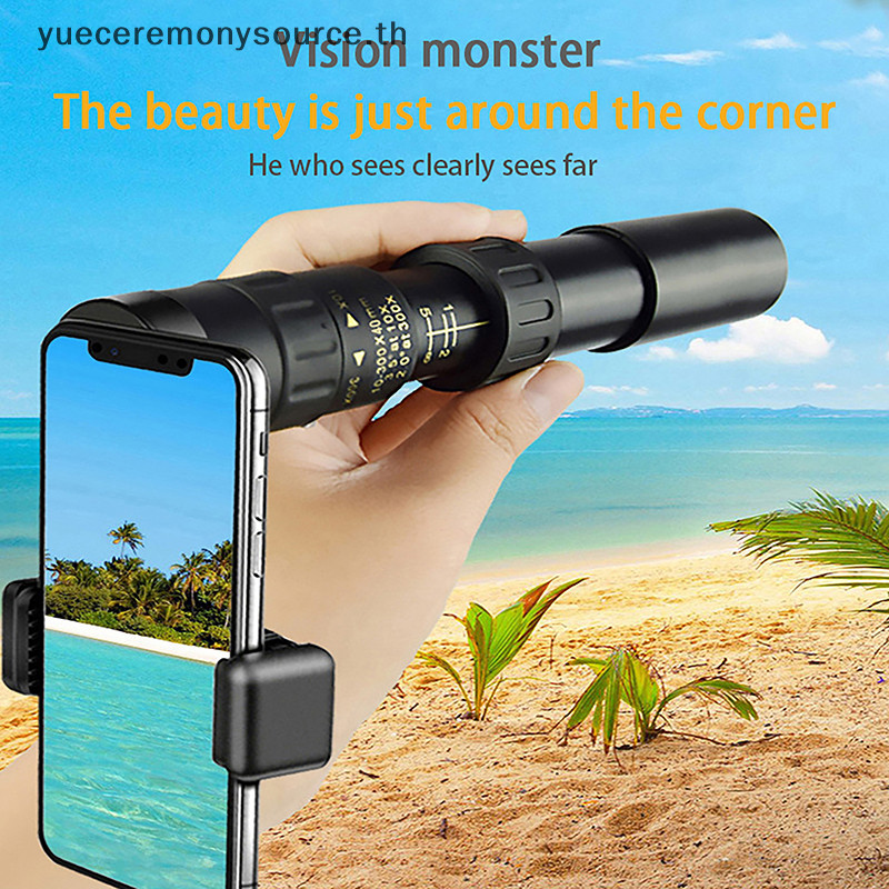 SELL Best Full Metal รุ่น 10-300x40 Convous Zoom Hd Bak4 Full Optical Monocular โทรศัพท์มือถือ Photo กล้องส่องทางไกล ~