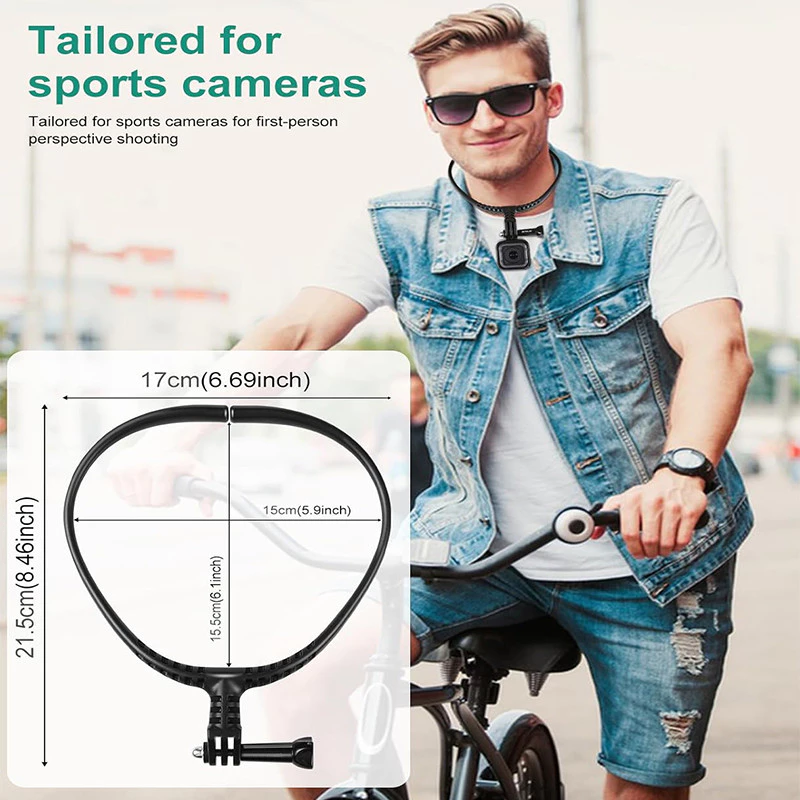 สายรัดหน้าอก Strap สำหรับ GoPro และโทรศัพท์มือถือ thumbnail 10