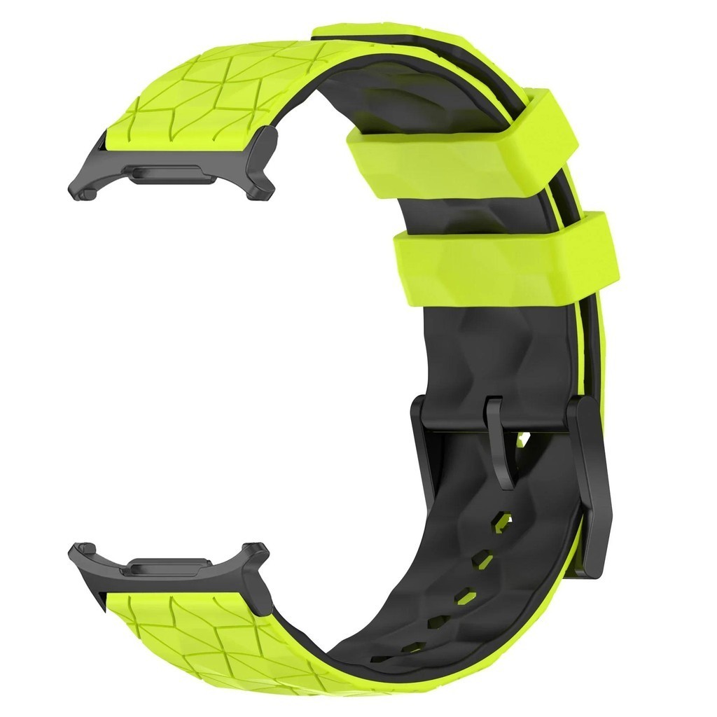 สายซิลิโคนสําหรับเล่นกีฬาสําหรับ Samsung Galaxy Watch 7 Ultra 47 มม.ฟุตบอลพิมพ์สายนาฬิกาสร้อยข้อมือสําหรับ Galaxy Watch 7 Ultra สายรัดข้อมือ - รูปที่ 2