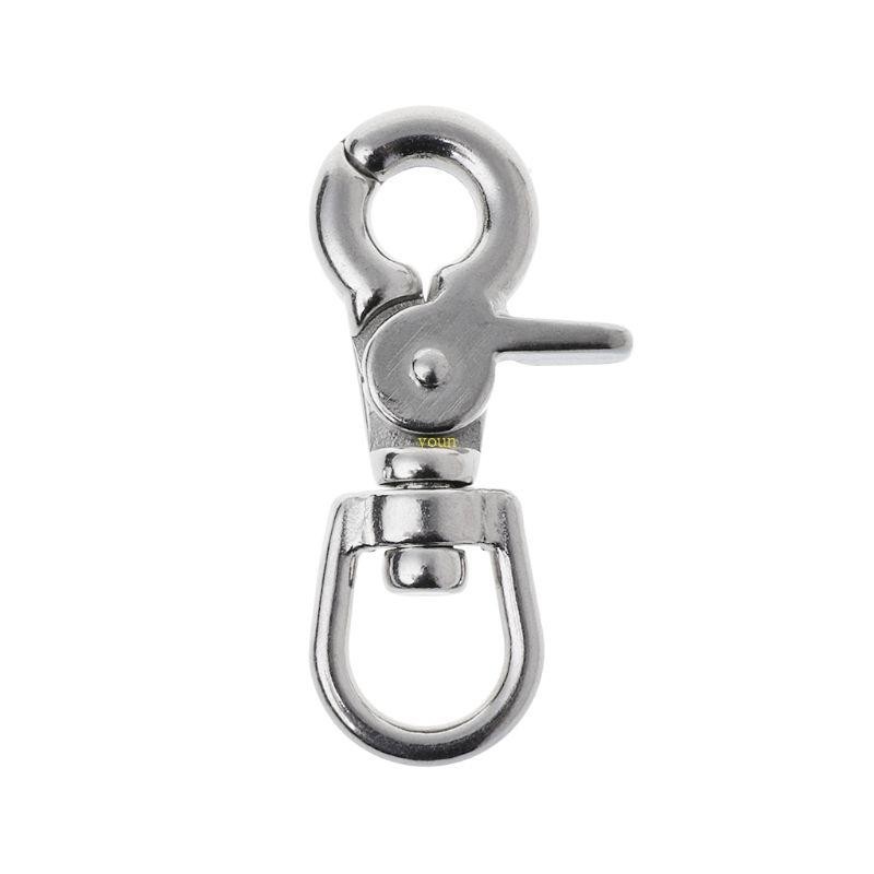 Youn Swivel Lobster Clasps คลิปสแตนเลส Swivel Eye Snap Hooks คลิปดําน้ํา