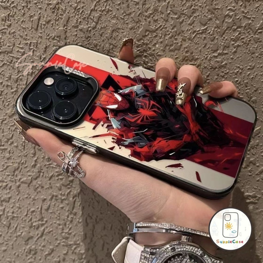 แบรนด์แนวโน้ม Spider เจ๋งอ่ะ เคส Redmi 10A 12C 9C 9 9T A1 9A 10C A2 10 12 Note 13 9 12 8 11 10 10s 11s Pro Max Mi 11