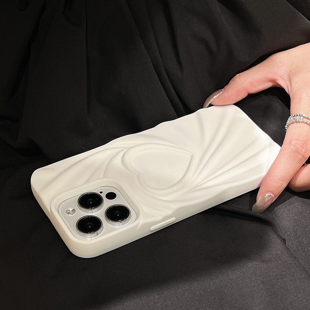 Color Love Heart Vortexเคสโทรศัพท์สําหรับiPhone 11 13 12 14 Pro Max 15 Pro Max 15 Pro 15 Plusคลุมทั้งหมดกันกระแทกปกอ่อน