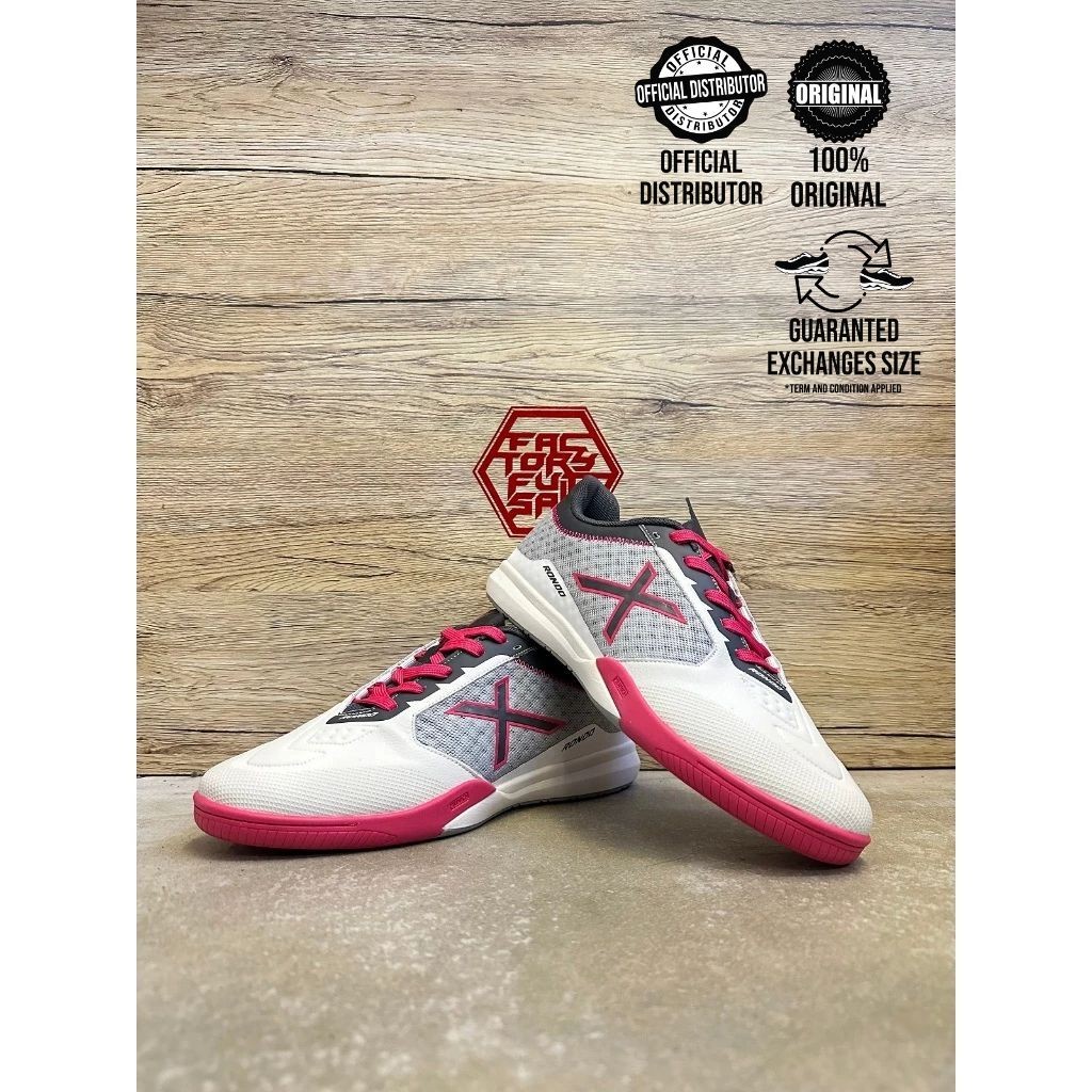 X MUNICH RONDO 04 รองเท้า KASUT FUTSAL