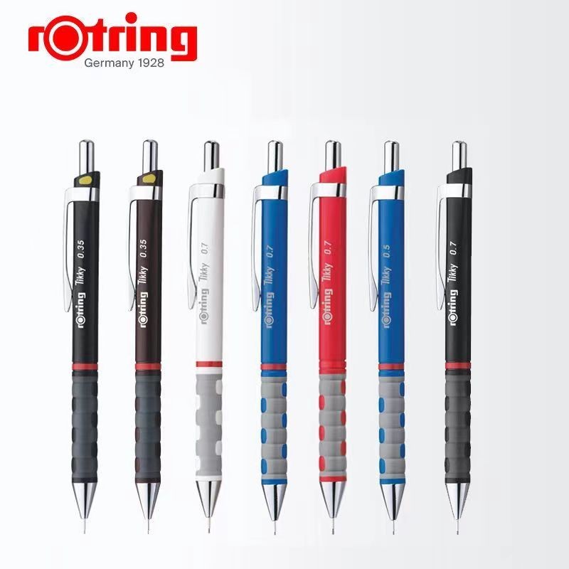 ดินสอกด Rotring Tikky0.3 0.50.7 0.9 มม. ดินสอเขียนแบบทาสีด้วยมือ