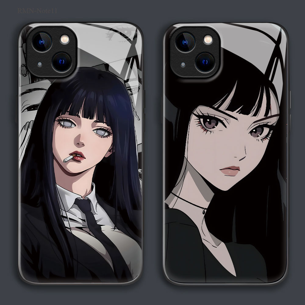 Xiaomi Redmi Note 11 11S 10 10S 9S 9 8 Pro 4G 5G เคสเรดมี เคส Hat Boy Glass Case