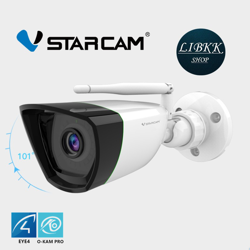 กันขโมย VStarcam CS55 1296P Outdoor IP Camera กล้องวงจรปิดไร้สาย กล้องนอกบ้าน 3.0ล้านพิกเซล