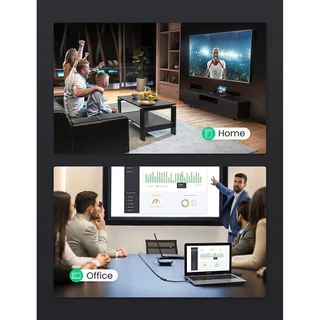 UGREEN รุ่น 10553 อะแดปเตอร์ Micro HDMI to HDMI Male to Female รองรับ 4K 3D 1980x1080 Ethernet ARC