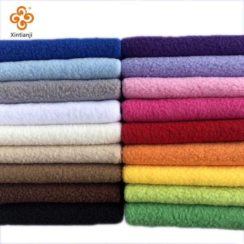 50 * 50 ซม.สีทึบขนแกะนุ่มตุ๊กตาสั้นผ้า Felt DIY Handmade ผ้าชิ้นเล็ก TJ22362