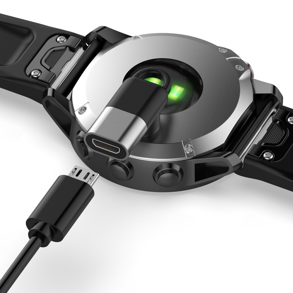 แบบพกพาชาร์จอะแดปเตอร์สําหรับ Garmin Fenix 7 6 5 7X 6X 5X Pro Solar,Forerunner 945 955 45 255 265,Instinct,Approach S62 S70,Vivoactive 4,Venu,Tactical,Epix 2