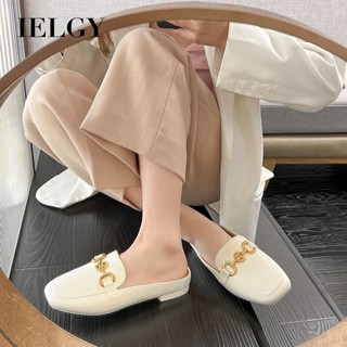 IELGY ฤดูร้อนใหม่ขี้เกียจรองเท้าชายหาดแบนแฟชั่นทุกวันสวมใส่ร…