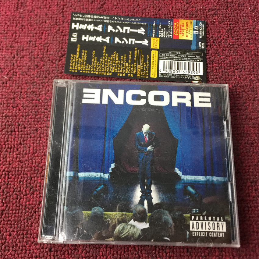 Eminem Encore Eminem Encore 2CD (ฉบับญี่ปุ่น) จิ