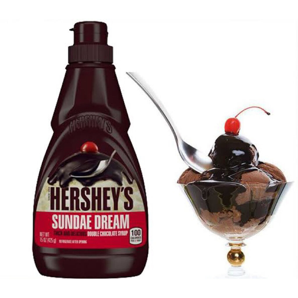 Sundae Dream Double Chocolate Syrup ตรา Hershey's ขนาด 425 g. (05-0809)