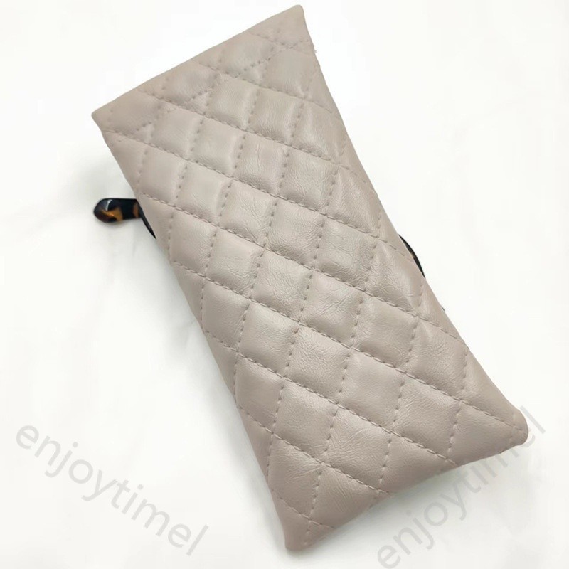 พรีเมี่ยม Y2K สดแว่นตากระเป๋าหนัง PU นุ่มแบบพกพาแว่นกันแดดถุงเก็บกันน้ำทนทานป้องกันแว่นตาภาชนะ - รูปที่ 6